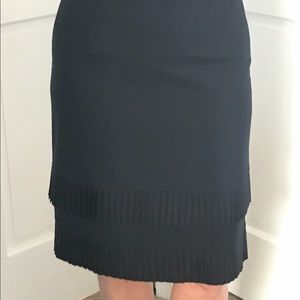 Black Milly Pencil Skirt